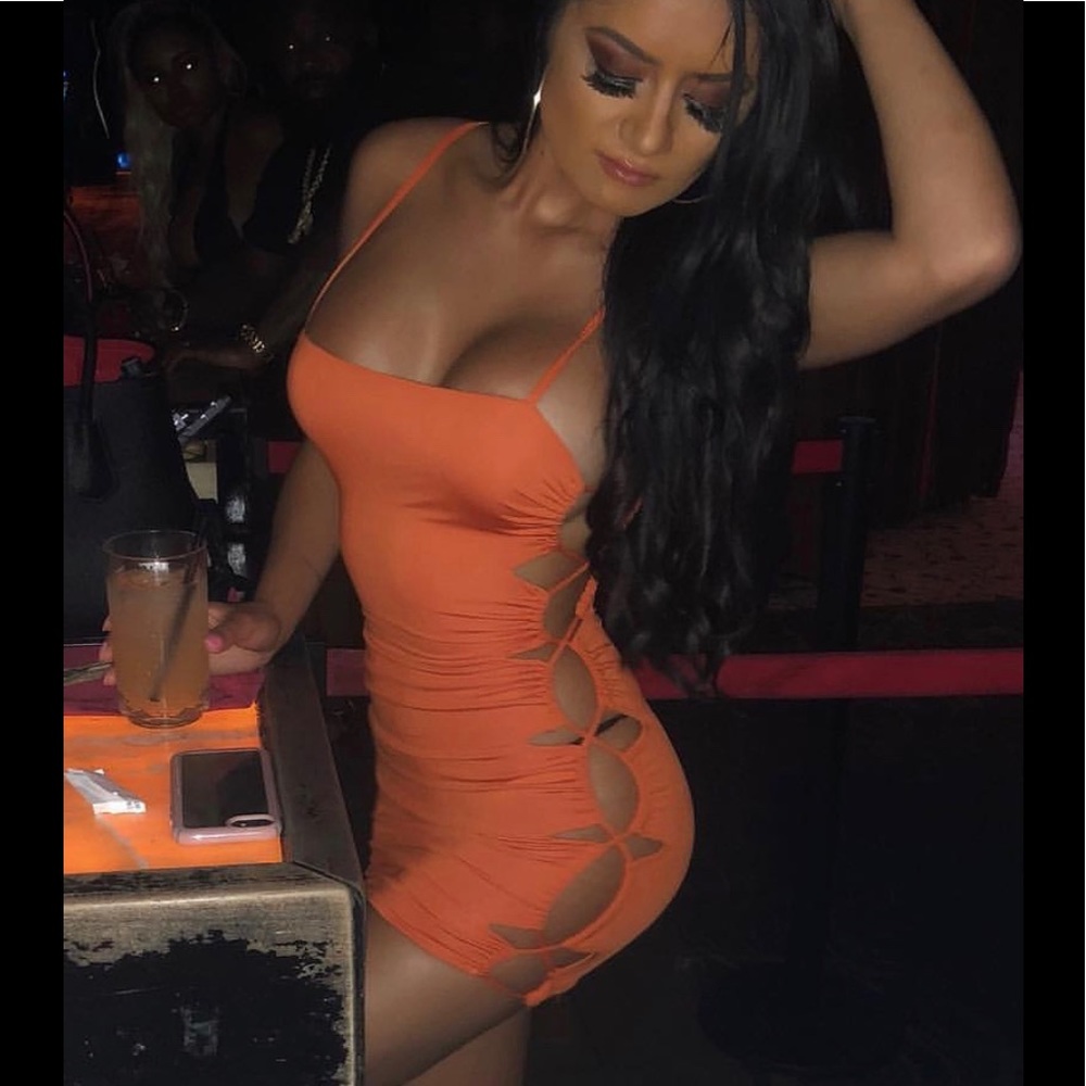 Mini dress.